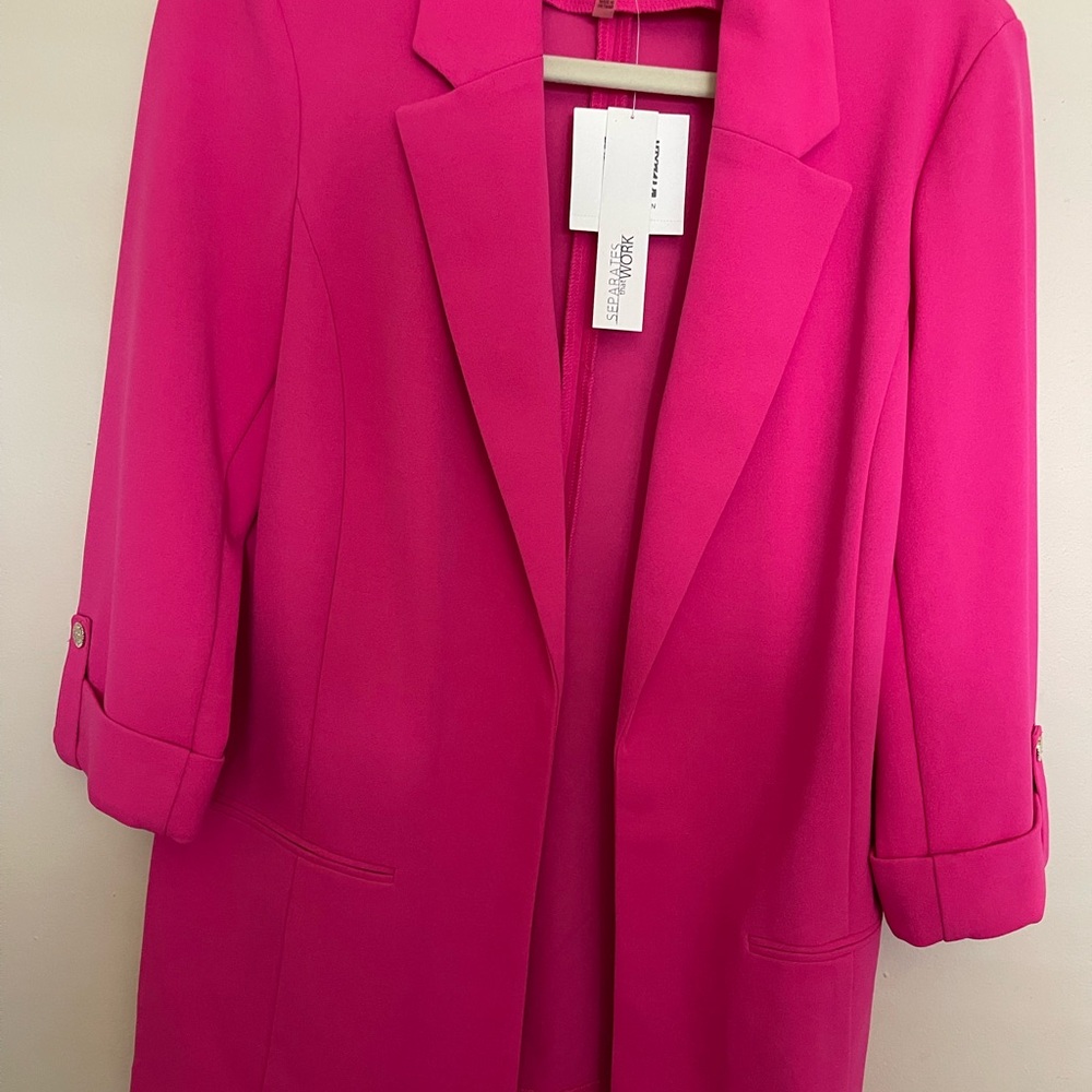 Anne Klein Fuchsia Blazer